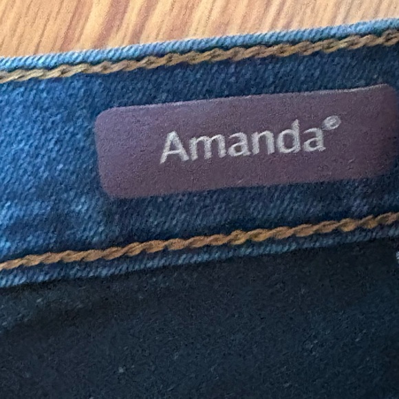 Gloria Vanderbilt Amanda Women’s 8P Blue Jeans - Picture 7 of 10